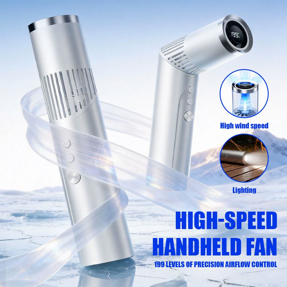 Outdoor Camping Fan - Mini Handheld Fan 20000 RPM Brushless