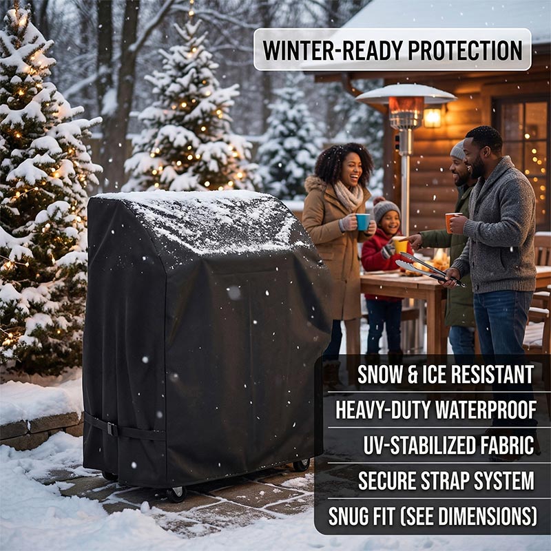 Outdoor Gas Stove - Outdoor BBQ Grill Cover,Dustproof Waterproof Windproof