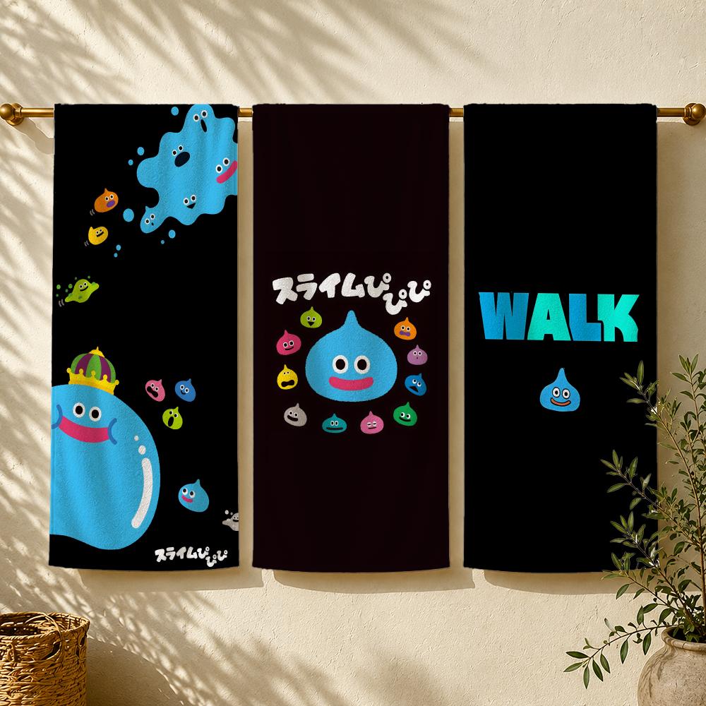 Quest Outdoor Camping - Game Character S-Slime Dragon Quest Towel