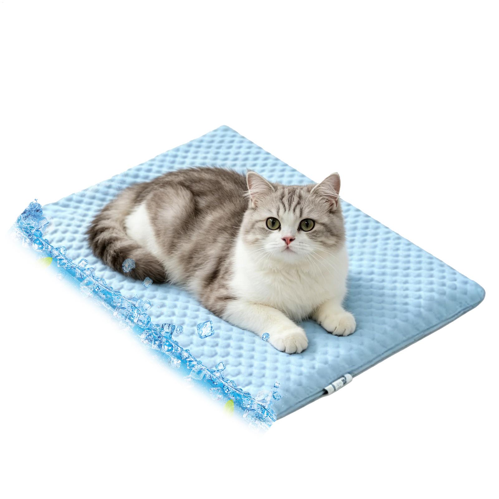 Outdoor Camping Dog Fence - Washable Ice Silk Pet Cooling Mat