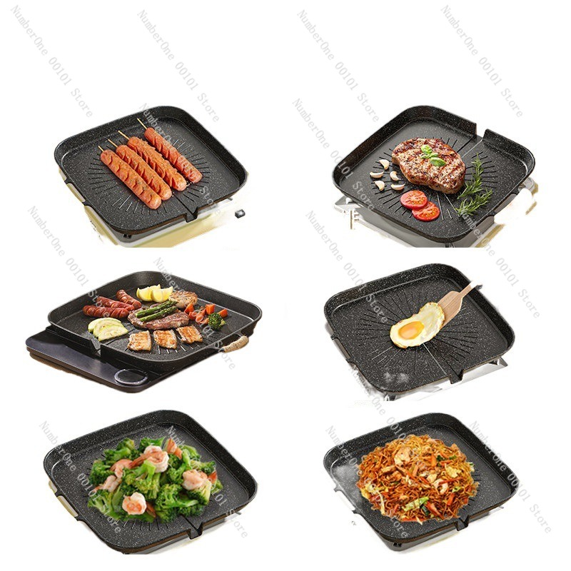 Outdoor Camping Griddle - Outdoor Maifan Stone BBQ Grill Pan
