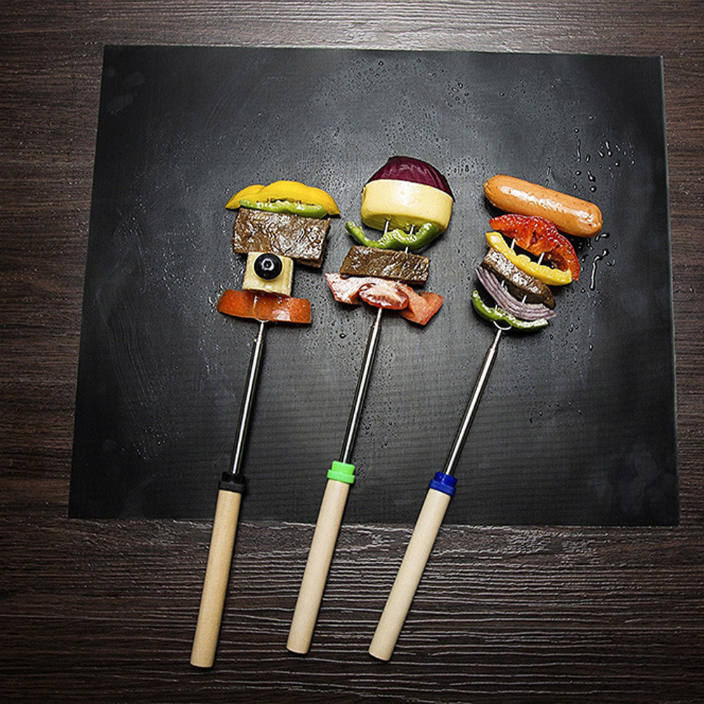 Outdoor Gas Stove - 3Pcs Grill Mats Non Stick Reusable