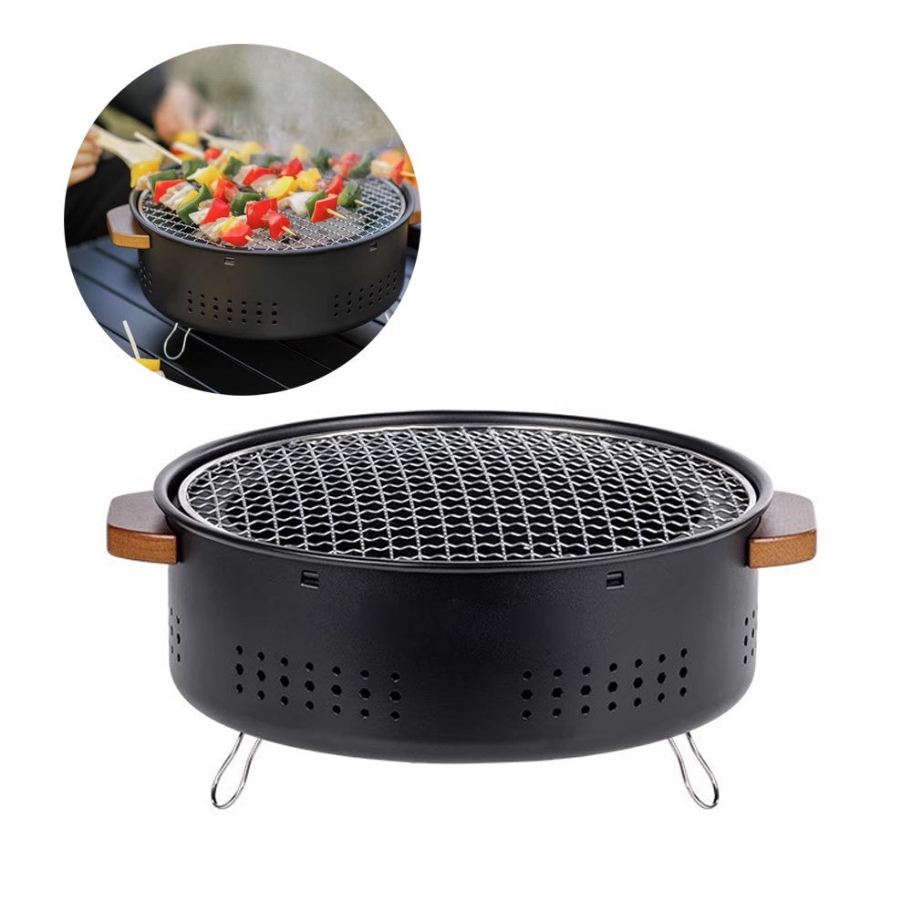 Outdoor Camping Griddle - Camping Gear Outdoor Barbecue Griddle Round