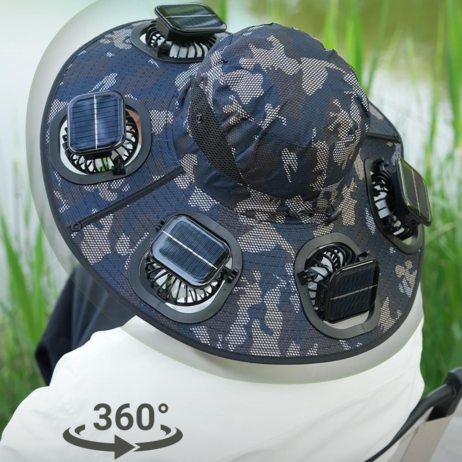 2026 Hot Summer 6 Fans Visor C - огляд і ціна Outdoor Camping Fan