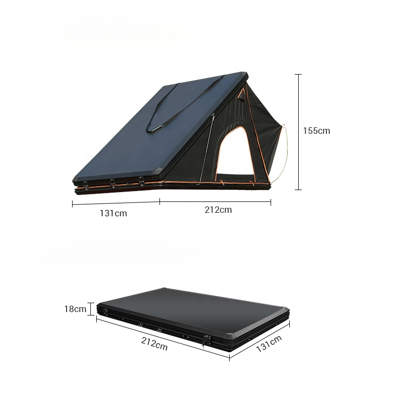 Hard Car Roof Top Tent 2 Peopl - огляд і ціна Outdoor Camping Automatic Quick Opening Tent