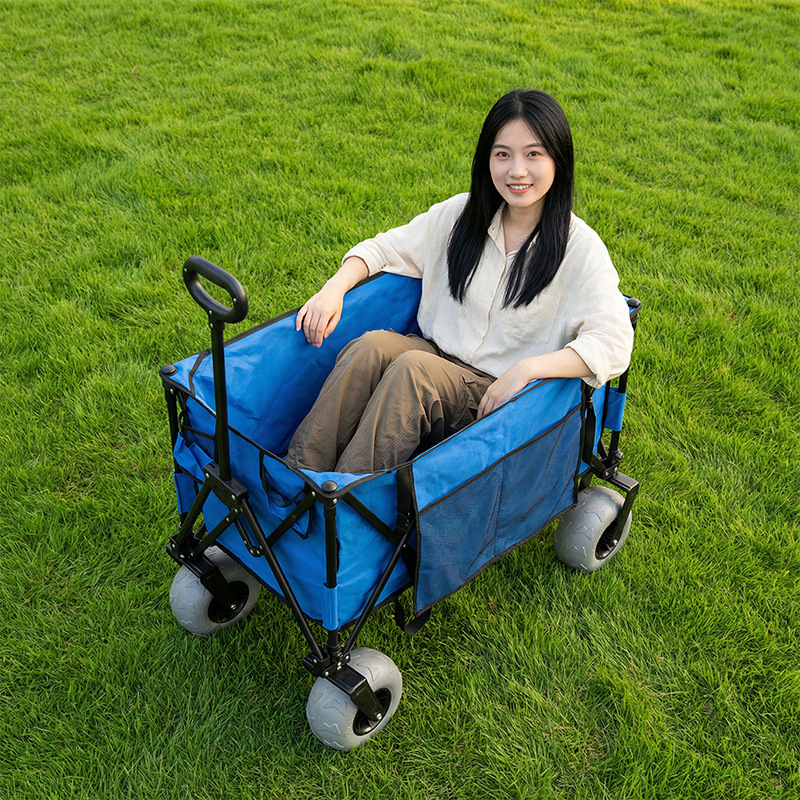 Foldable Metal Beach Wagon Qui - огляд і ціна Outdoor Camping Wagon