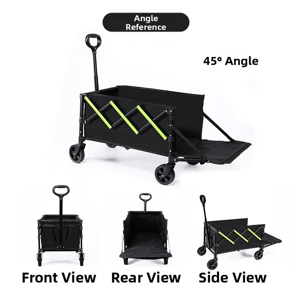 E-RIKE Foldable Utility Heavu  - огляд і ціна Outdoor Camping Wagon