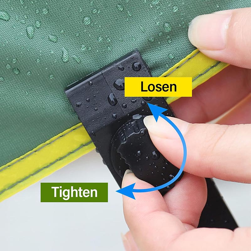 Tarp Clips Heavy Duty Lock Gri - огляд і ціна Outdoor Camping Van