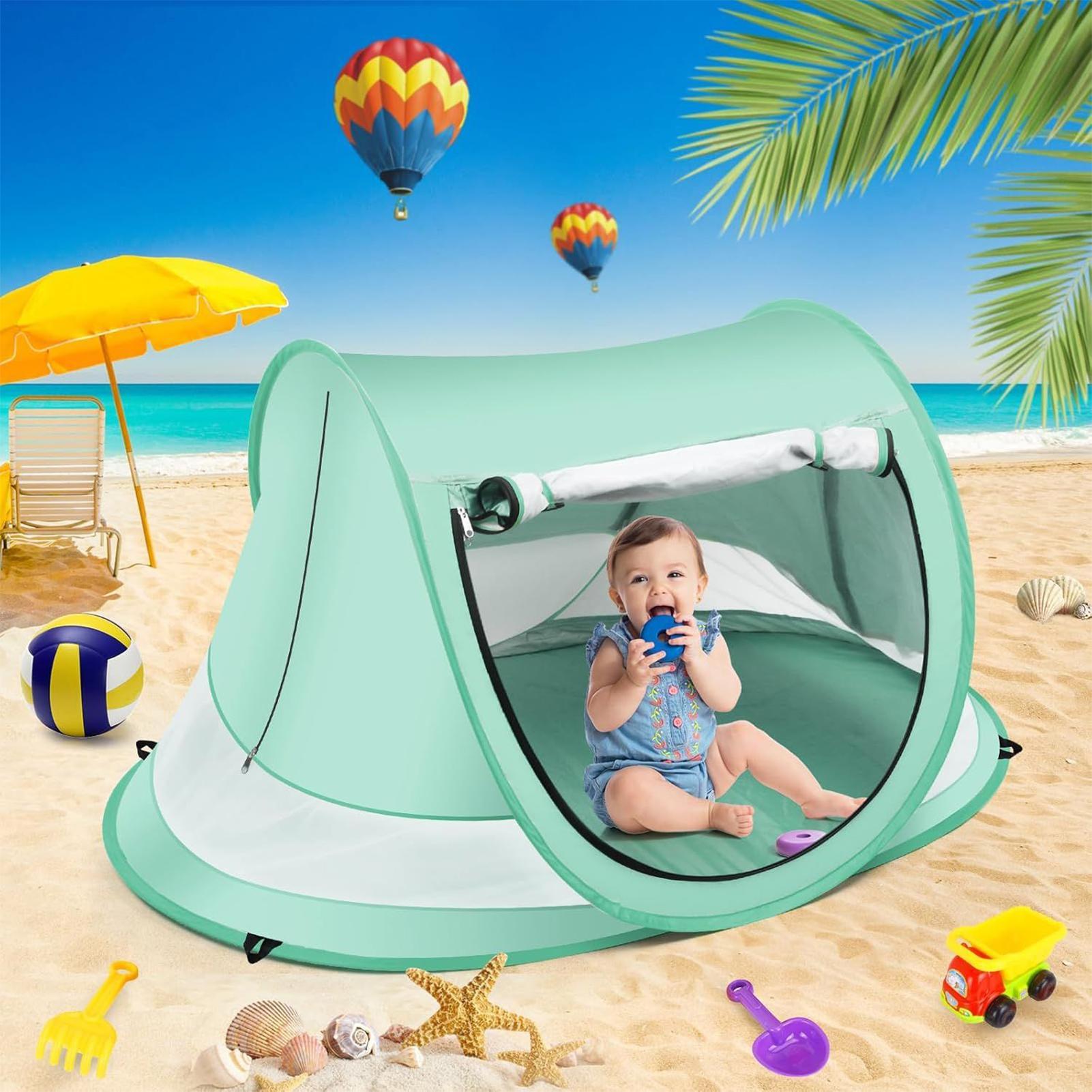 Toddler Beach Tent Outdoor Bab - огляд і ціна Outdoor Camping Automatic Quick Opening Tent