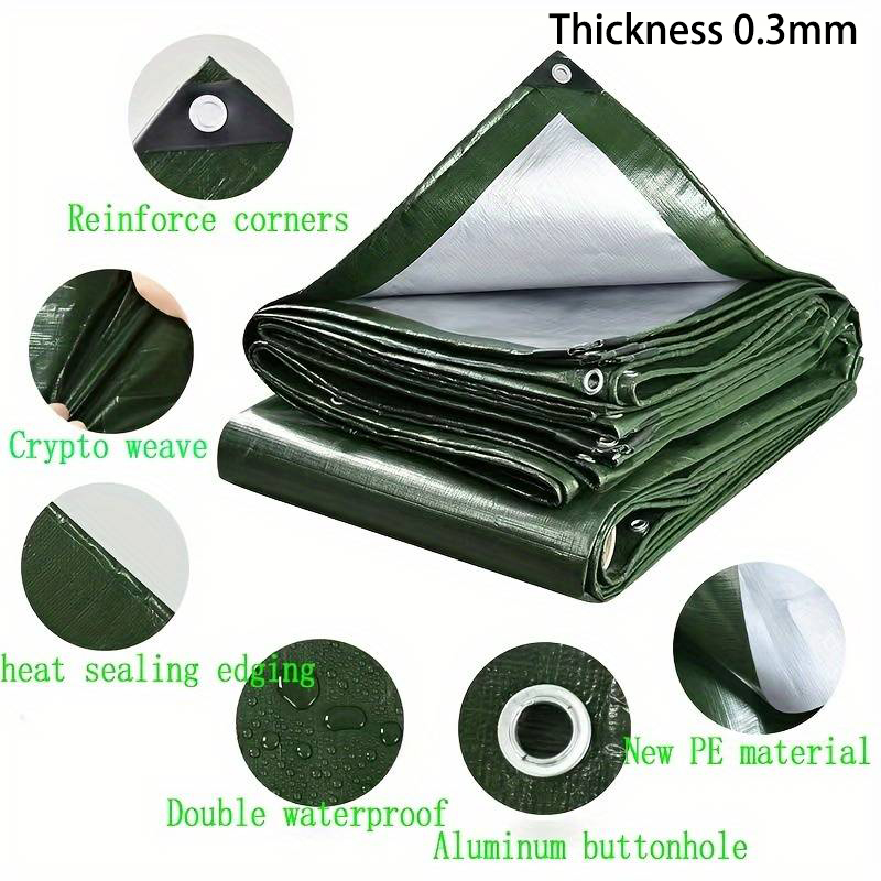 Waterproof Large Tarpaulin Cus - огляд і ціна Outdoor Camping Automatic Quick Opening Tent
