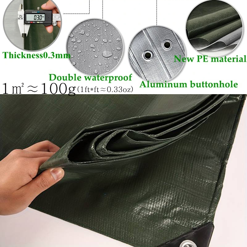 Waterproof Large Tarpaulin Cus - огляд і ціна Outdoor Camping Automatic Quick Opening Tent