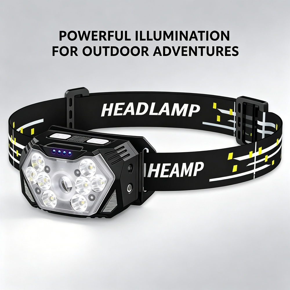 Waterproof LED Head Torch Type - огляд і ціна Outdoor Camping Jobs