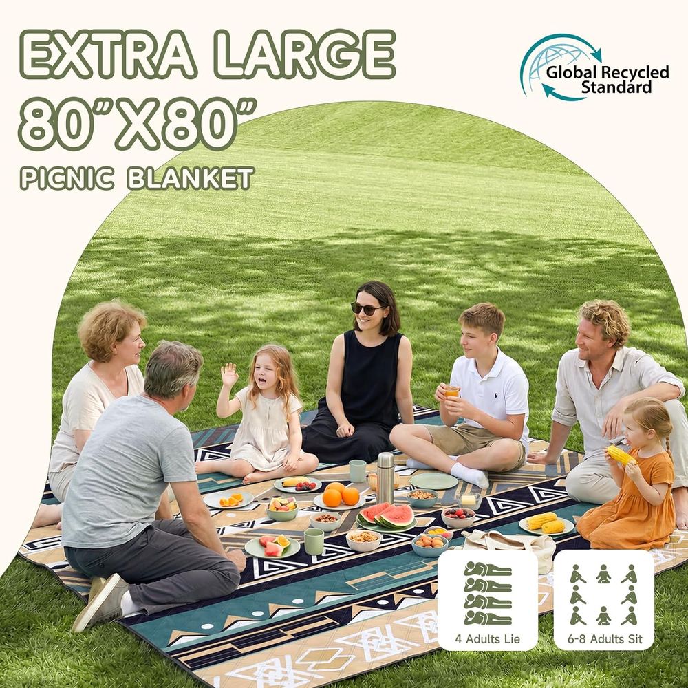 Picnic Blanket Outdoor Camping - огляд і ціна Outdoor Camping Mats Large