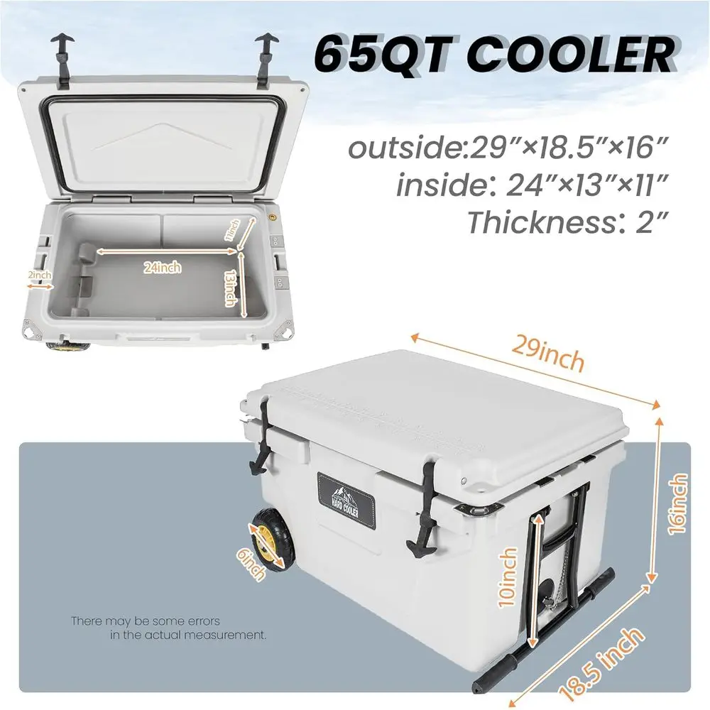 65-Quart White Heavy-Duty Insu - огляд і ціна Outdoor Camping Jobs
