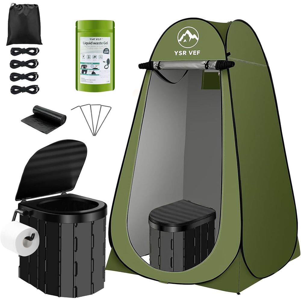 Portable Toilet Kit, Camping T - огляд і ціна Outdoor Camping Toilet
