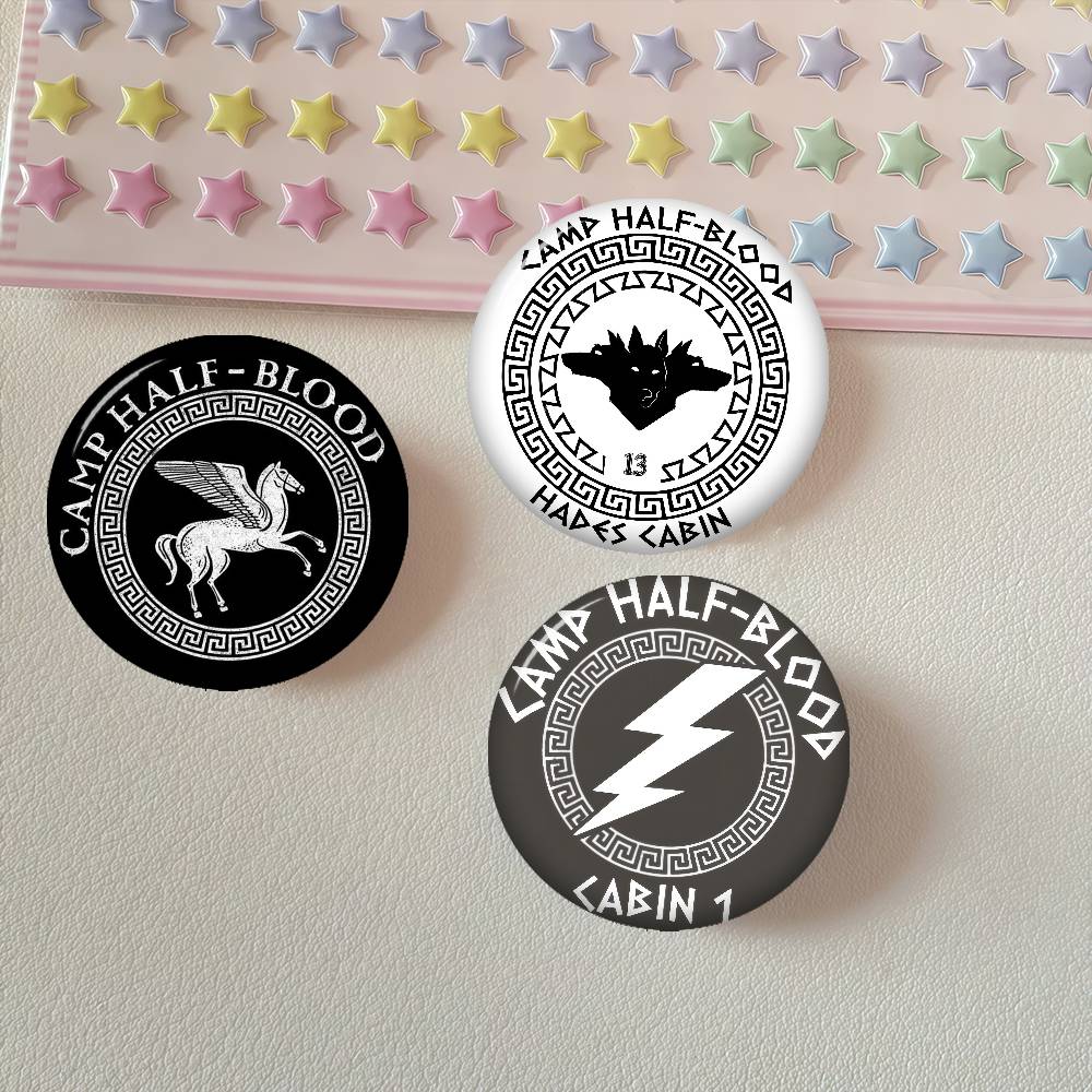 Creative Pins Funny Round Snap - огляд і ціна Outdoor Camping Logo