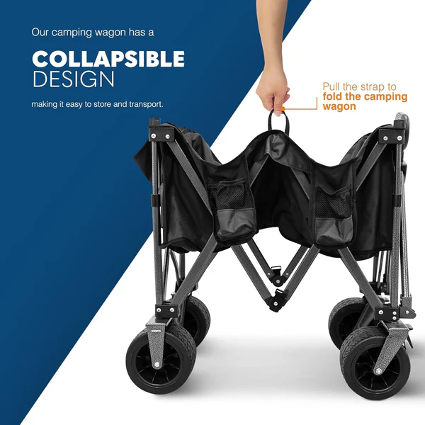 Collapsible Camping Wagon Port - огляд і ціна Outdoor Camping Wagon