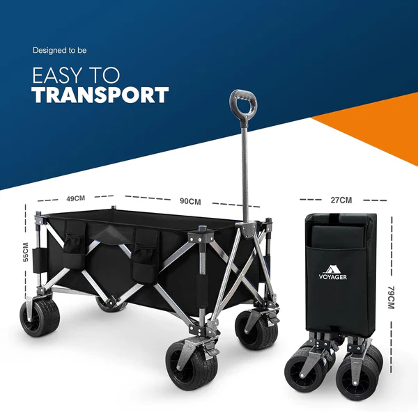 Collapsible Camping Wagon Port - огляд і ціна Outdoor Camping Wagon