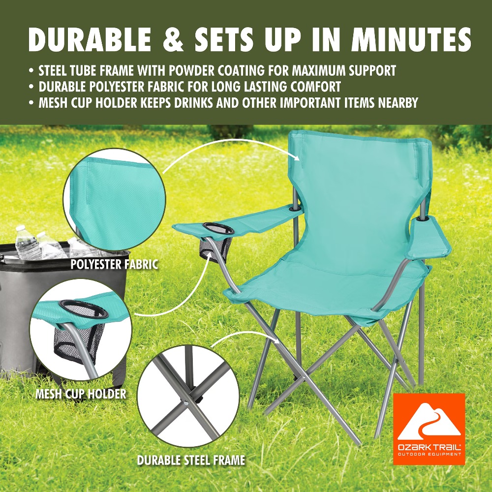 Foldable Quad Camping Chair wi - огляд і ціна Camping Quad