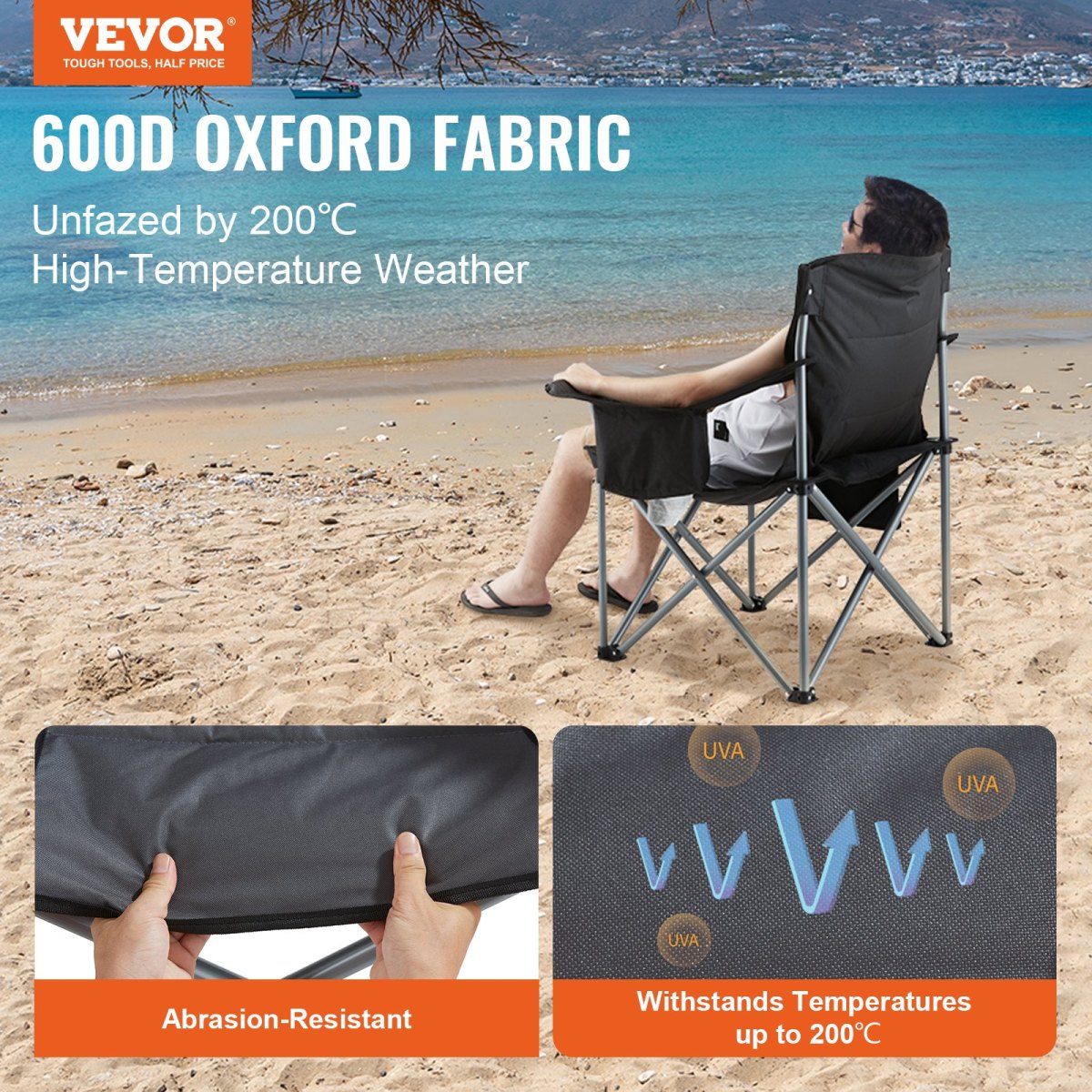 Camping Folding Chair for Adul - огляд і ціна Camping Quad