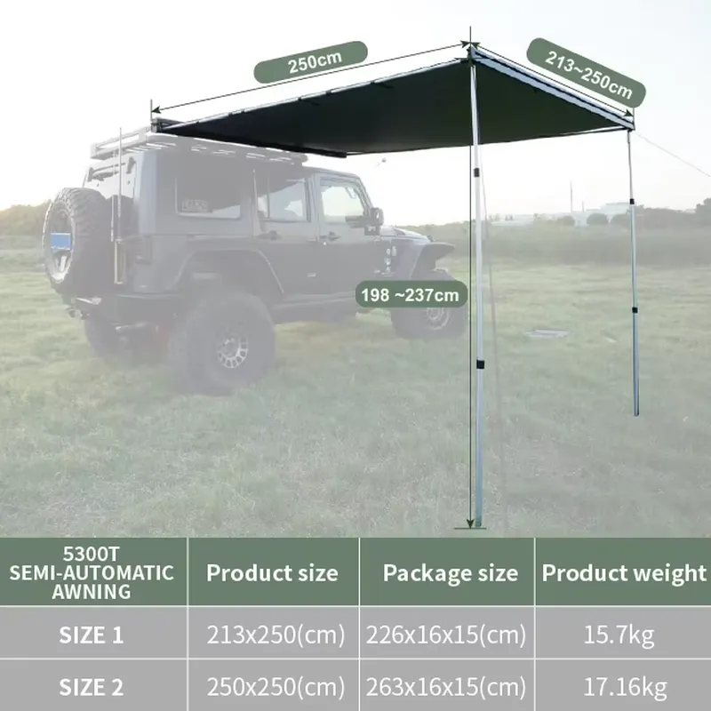 Awnlux 4x4 Retractable Offroad - огляд і ціна Outdoor Camping