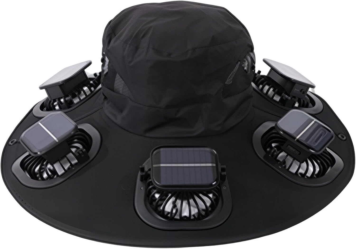 Hot 6 Fans Solar Fan Hat Breat - огляд і ціна Outdoor Camping Fan