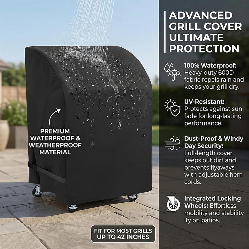 Outdoor BBQ Grill Cover,Dustpr - огляд і ціна Outdoor Gas Stove