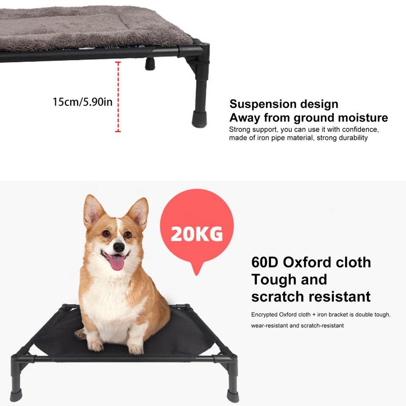 Outdoor Elevated Dog Bed Folda - огляд і ціна Outdoor Camping Dog Fence