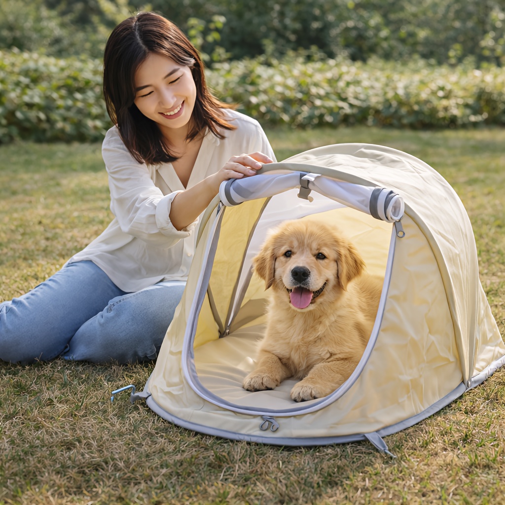 Foldable Pet Tent Portable Dog - огляд і ціна Outdoor Camping Dog Fence
