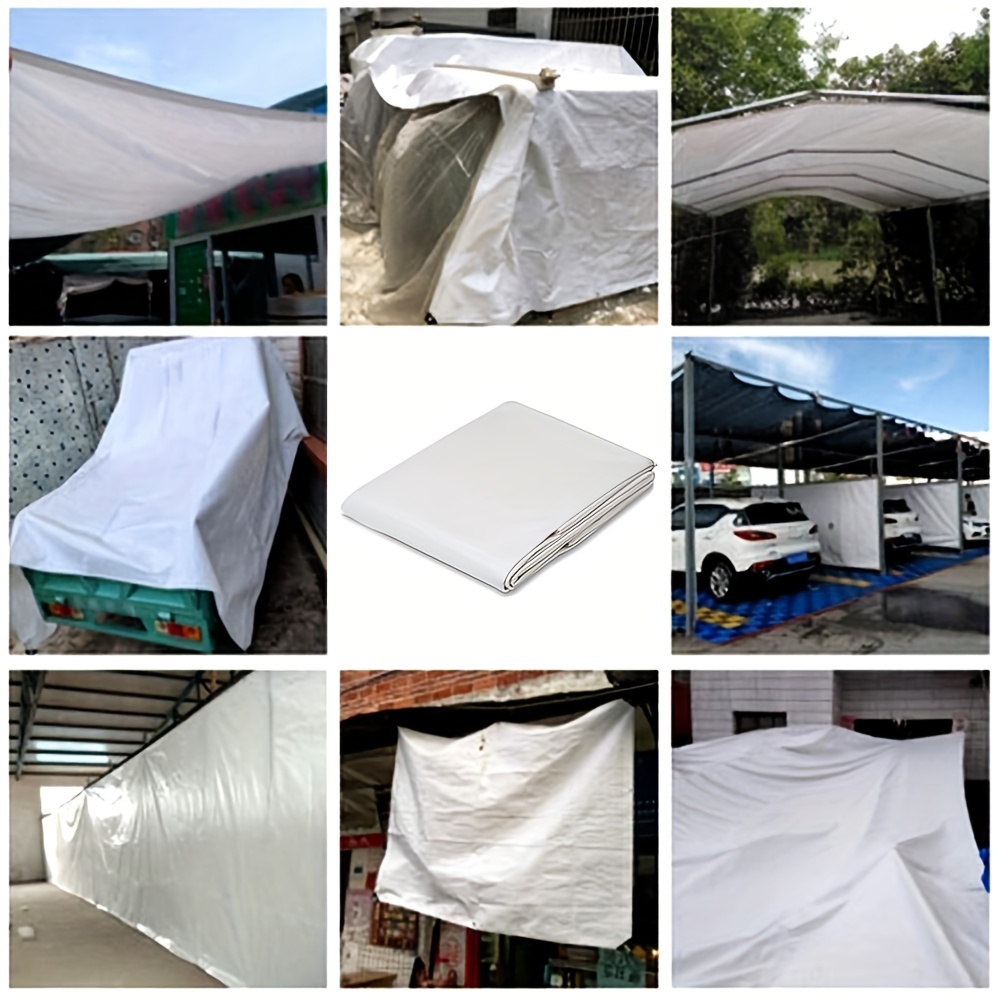 Large Custom Tarpaulin White 3 - огляд і ціна Outdoor Camping Automatic Quick Opening Tent