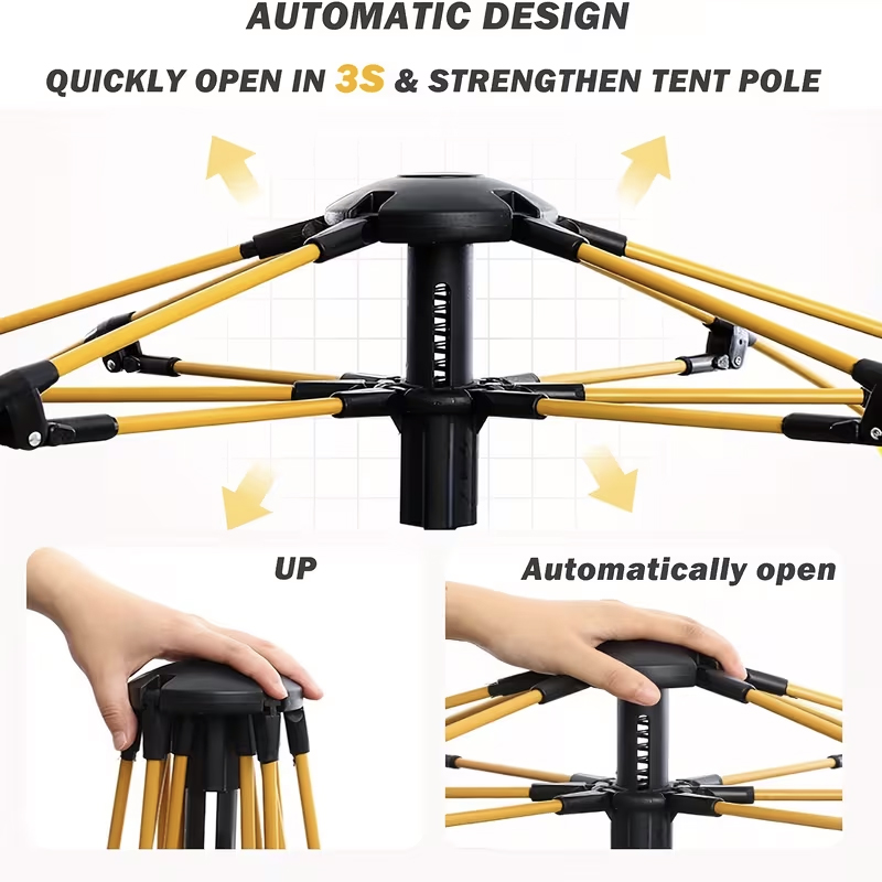Outdoor automatic quick-openin - огляд і ціна Outdoor Camping Automatic Quick Opening Tent