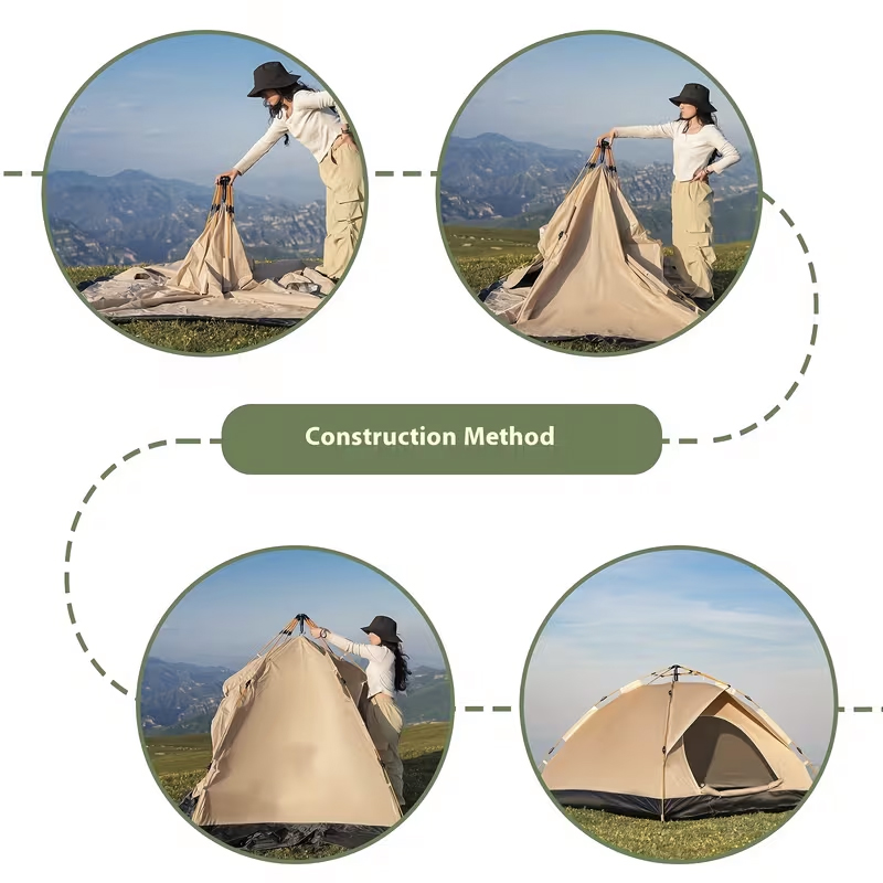Outdoor automatic quick-openin - огляд і ціна Outdoor Camping Automatic Quick Opening Tent