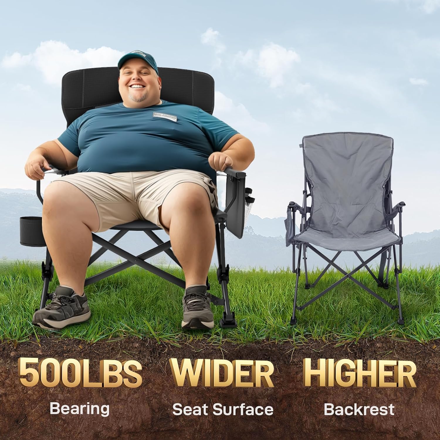 Heavy Duty Oversized Quad Fold - огляд і ціна Camping Quad