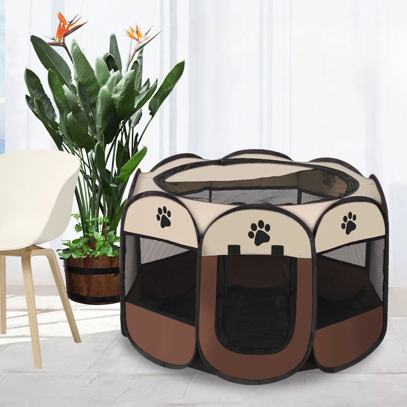 Portable Foldable Pet Tent Ken - огляд і ціна Outdoor Camping Dog Fence