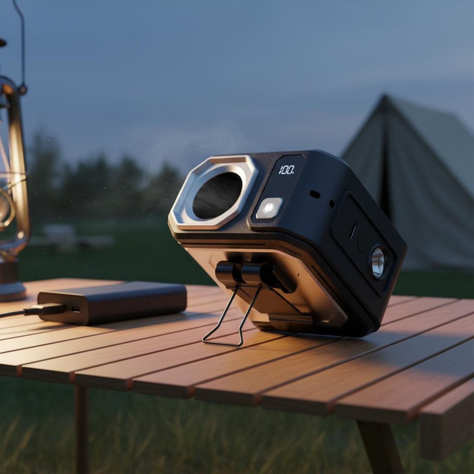Waist Fastener Fan High Speed  - огляд і ціна Outdoor Camping Jobs