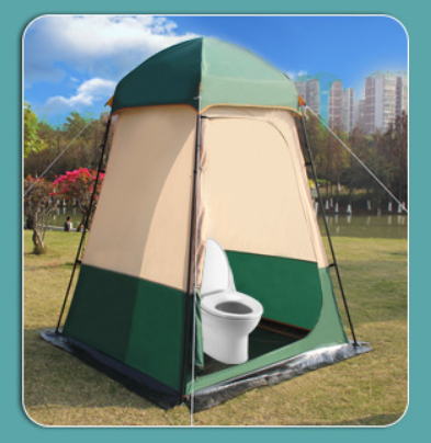 Large Size Oxford Fabric Four- - огляд і ціна Outdoor Camping Toilet Tent