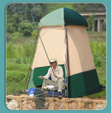 Large Size Oxford Fabric Four- - огляд і ціна Outdoor Camping Toilet Tent
