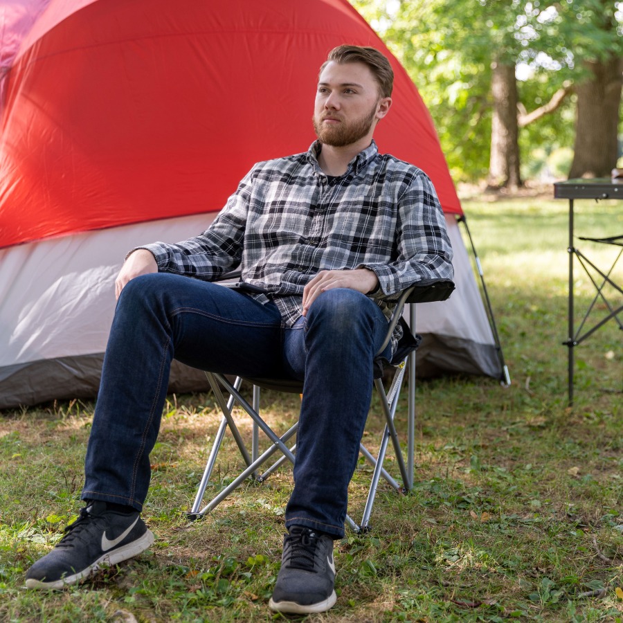 6-Pack Quad Folding Camp Chair - огляд і ціна Camping Quad