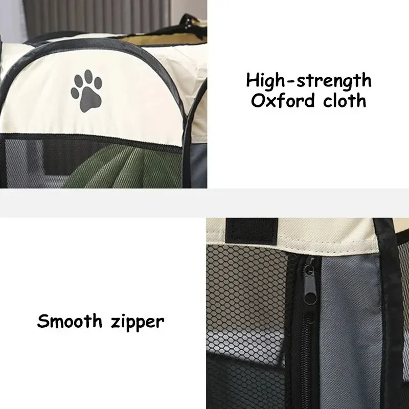 Portable Foldable Octagonal Pe - огляд і ціна Outdoor Camping Dog Fence