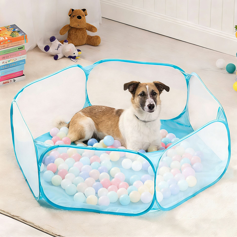1.2M Ball Pit For Pet Dog Cat  - огляд і ціна Outdoor Camping Dog Fence