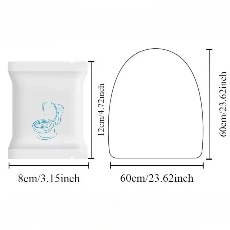 50/20/10pcs Portable Disposabl - огляд і ціна Outdoor Camping Toilet