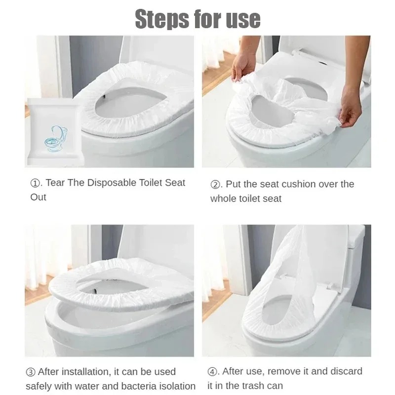 50/20/10pcs Portable Disposabl - огляд і ціна Outdoor Camping Toilet