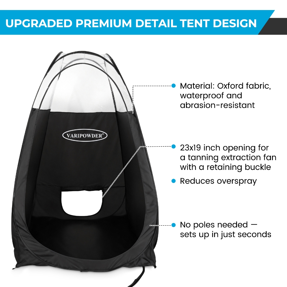 Black Spray Tanning Tent Porta - огляд і ціна Outdoor Camping Toilet Tent