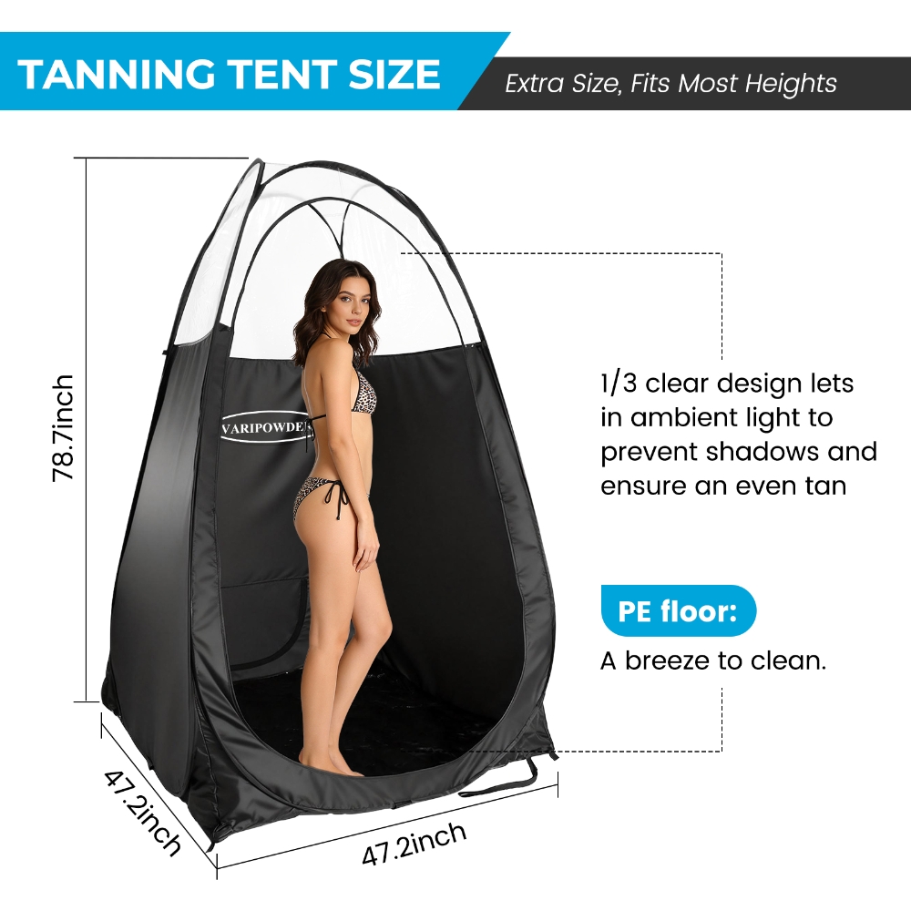 Black Spray Tanning Tent Porta - огляд і ціна Outdoor Camping Toilet Tent