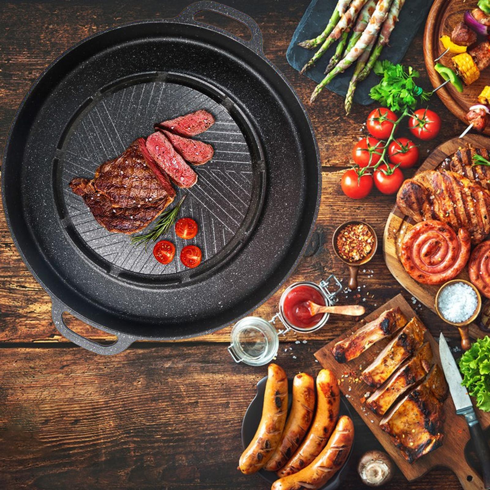 2-in-1 Grill & Hot Pan for Sto - огляд і ціна Outdoor Camping Griddle