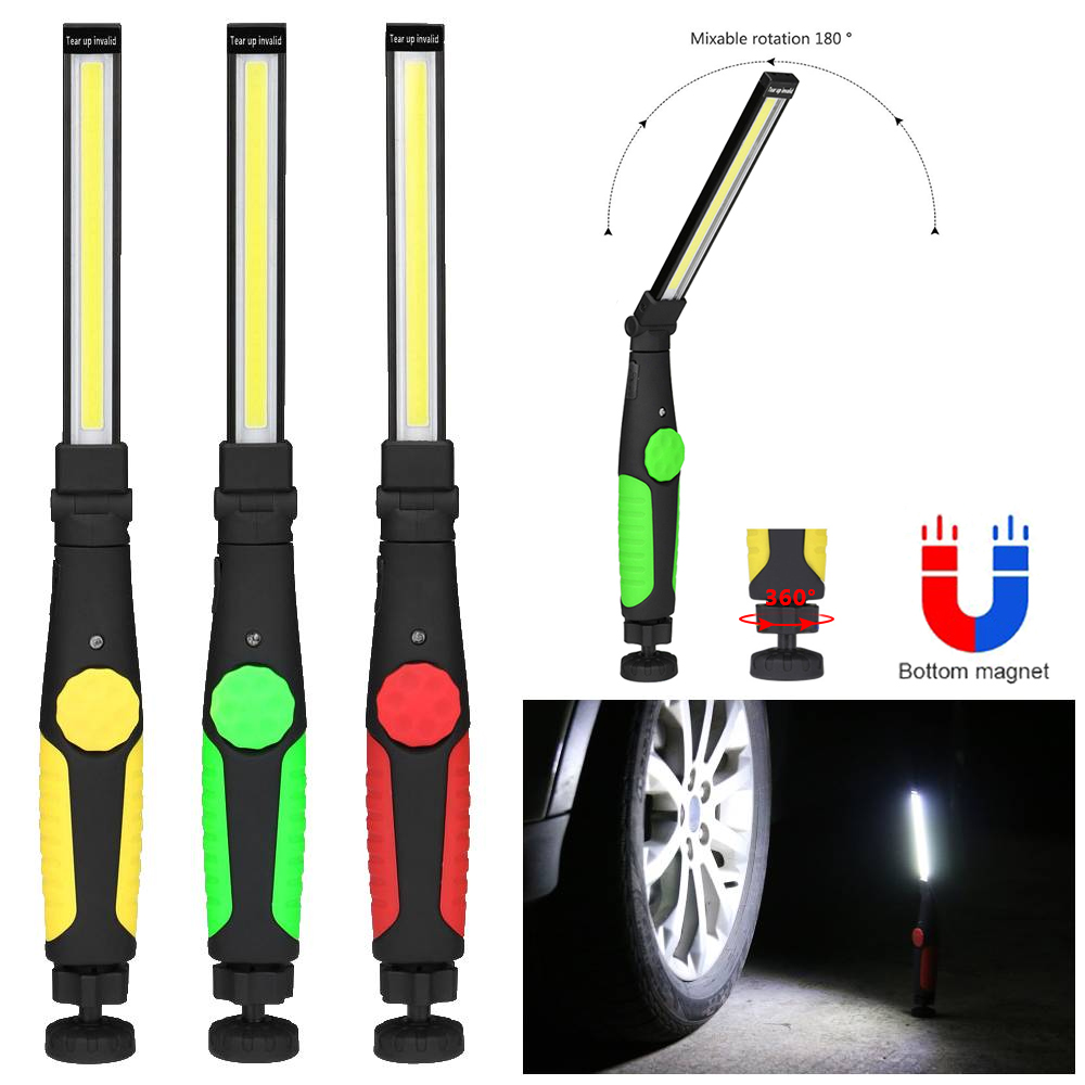 Folding COB Flashlight USB Rec - огляд і ціна Outdoor Camping Jobs
