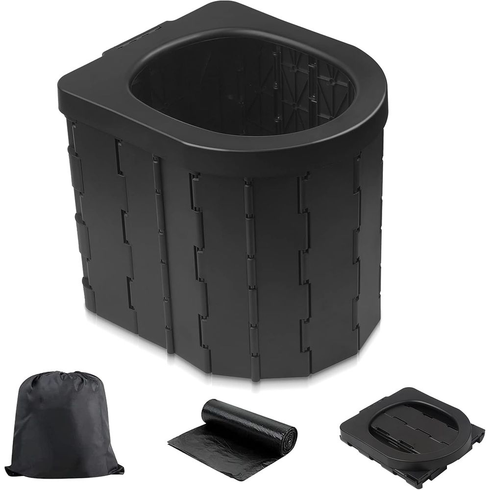 Portable Toilet Camping Potty  - огляд і ціна Outdoor Camping Toilet Tent