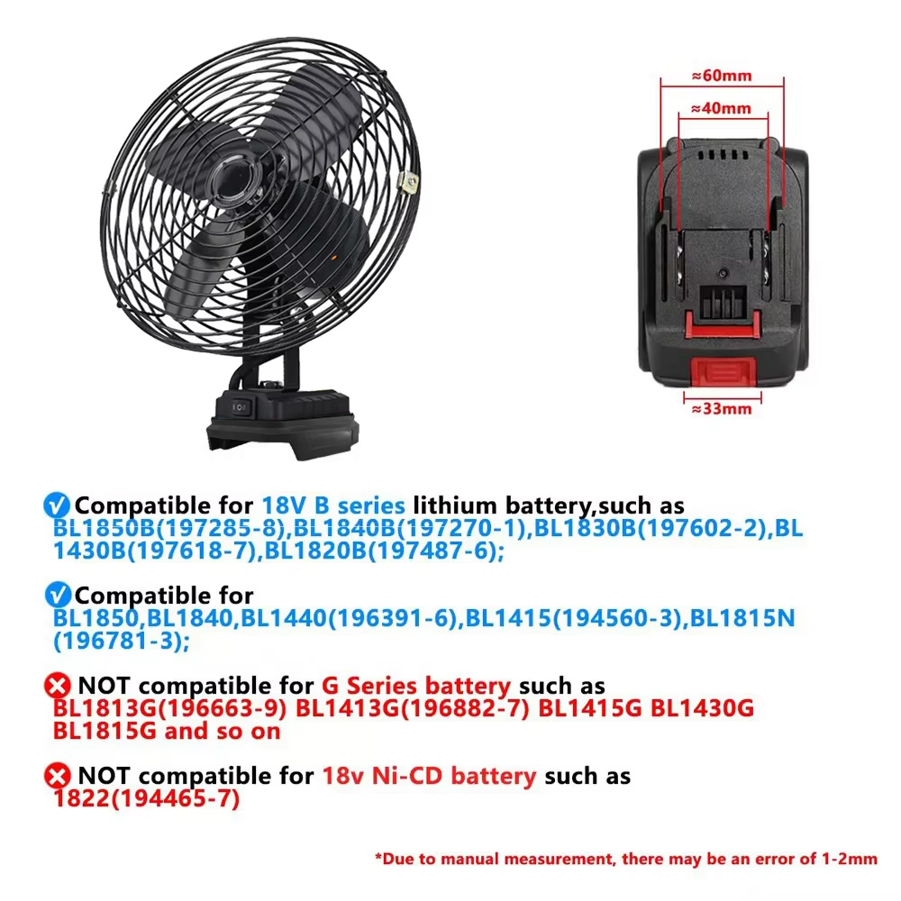 6/8In Camping Fan Outdoor Fish - огляд і ціна Outdoor Camping Fan