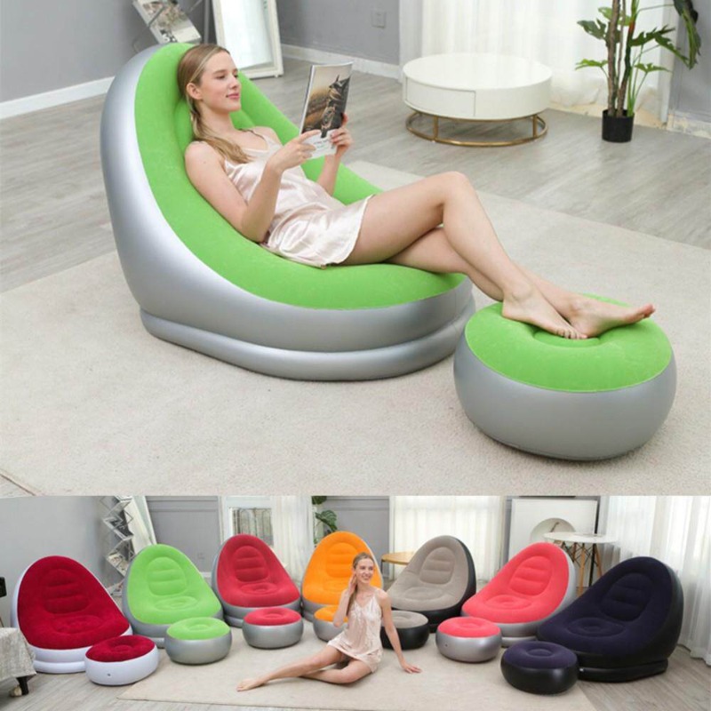 Lazy Person's Foldable Inflata - огляд і ціна Outdoor Camping Rental