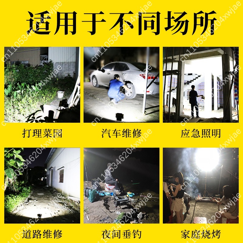 Portable Waterproof LED Floodl - огляд і ціна Outdoor Camping Jobs